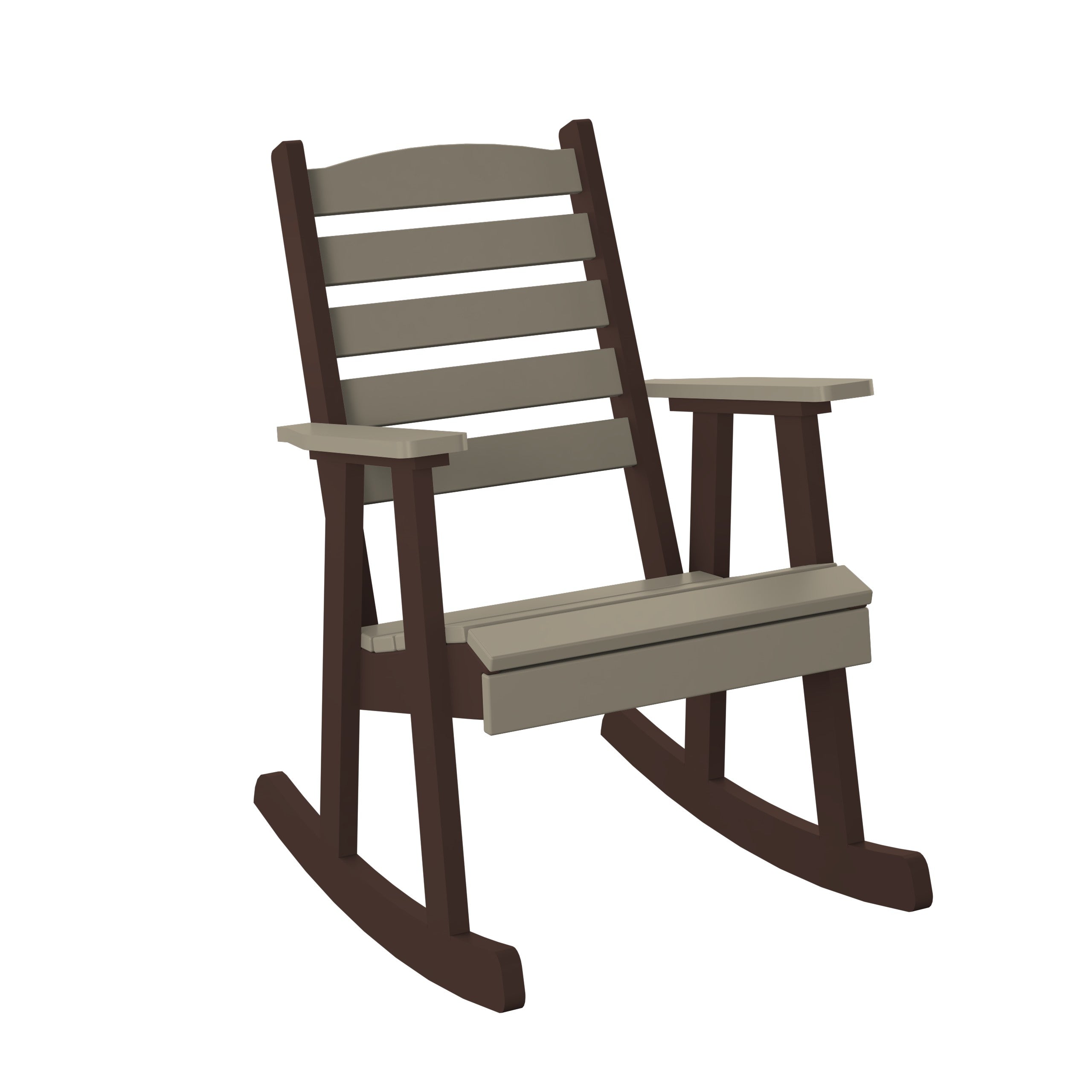 Slat Back Rocking Chair