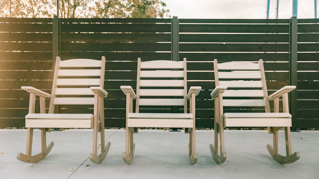 Slat Back Rocking Chair
