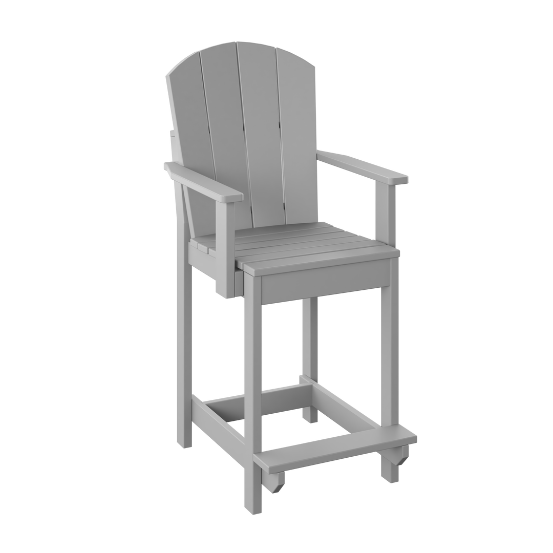 Fanback Dining Chair - Counter Height