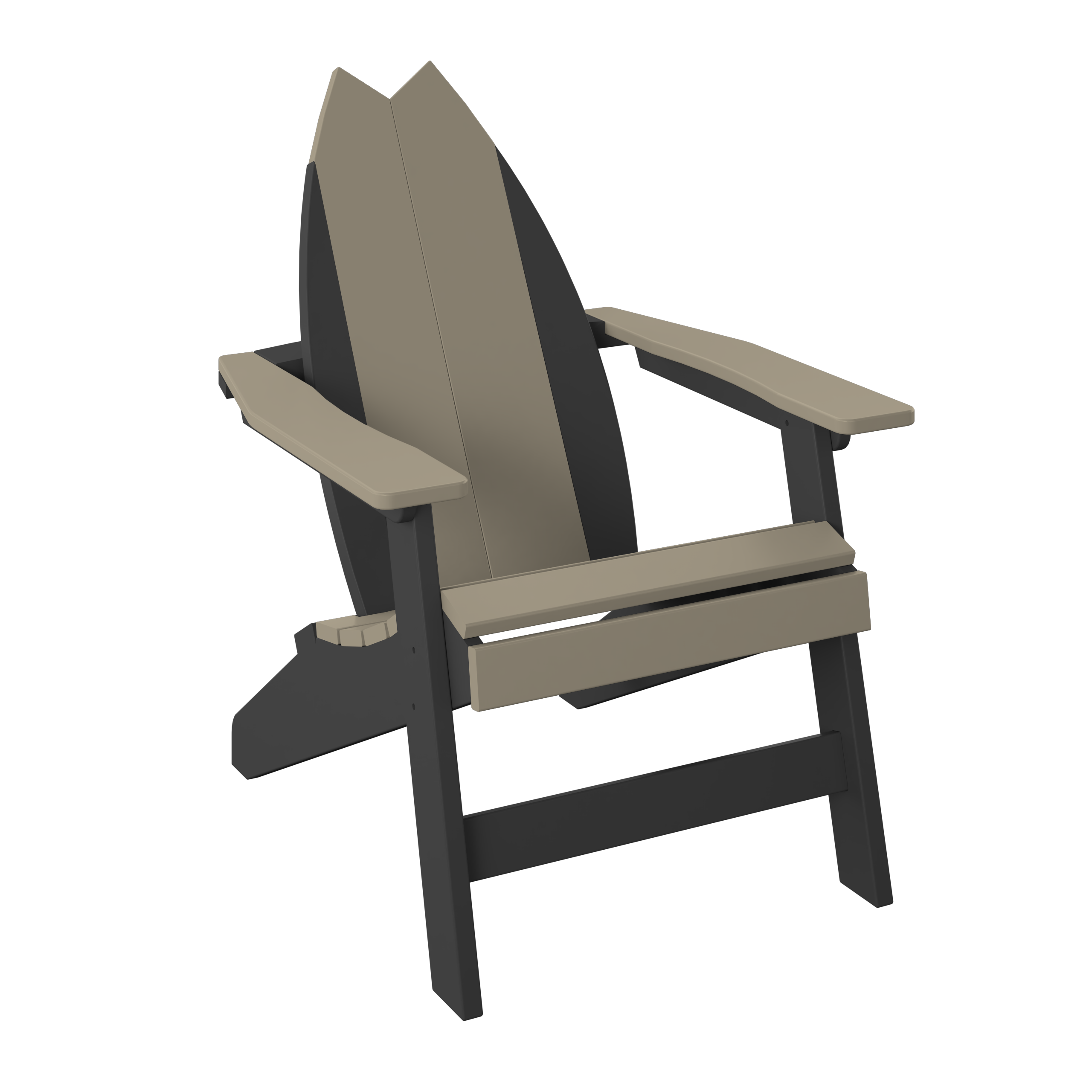 Surfboard Adirondack - Tail