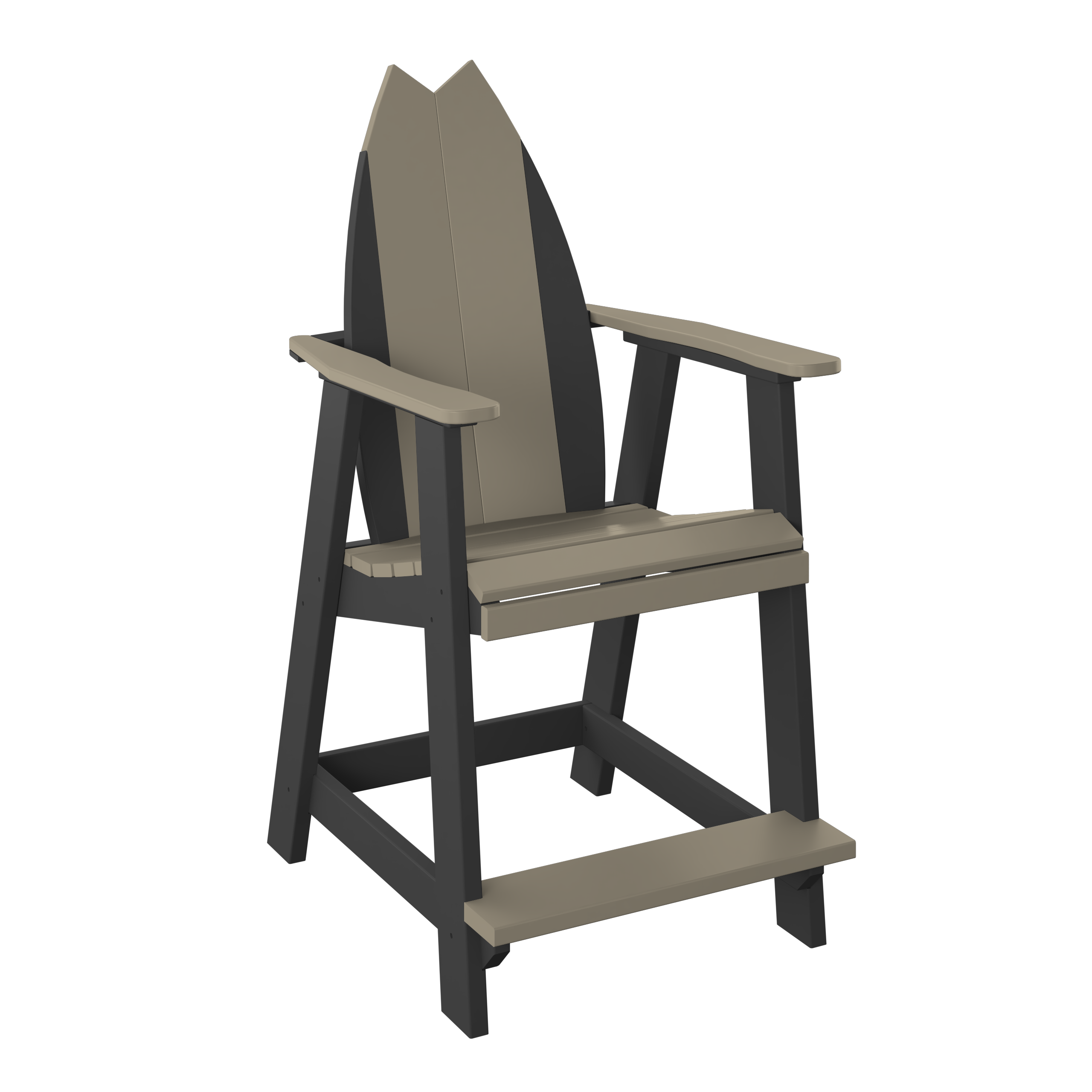 Surfboard Balcony Chair - Tail