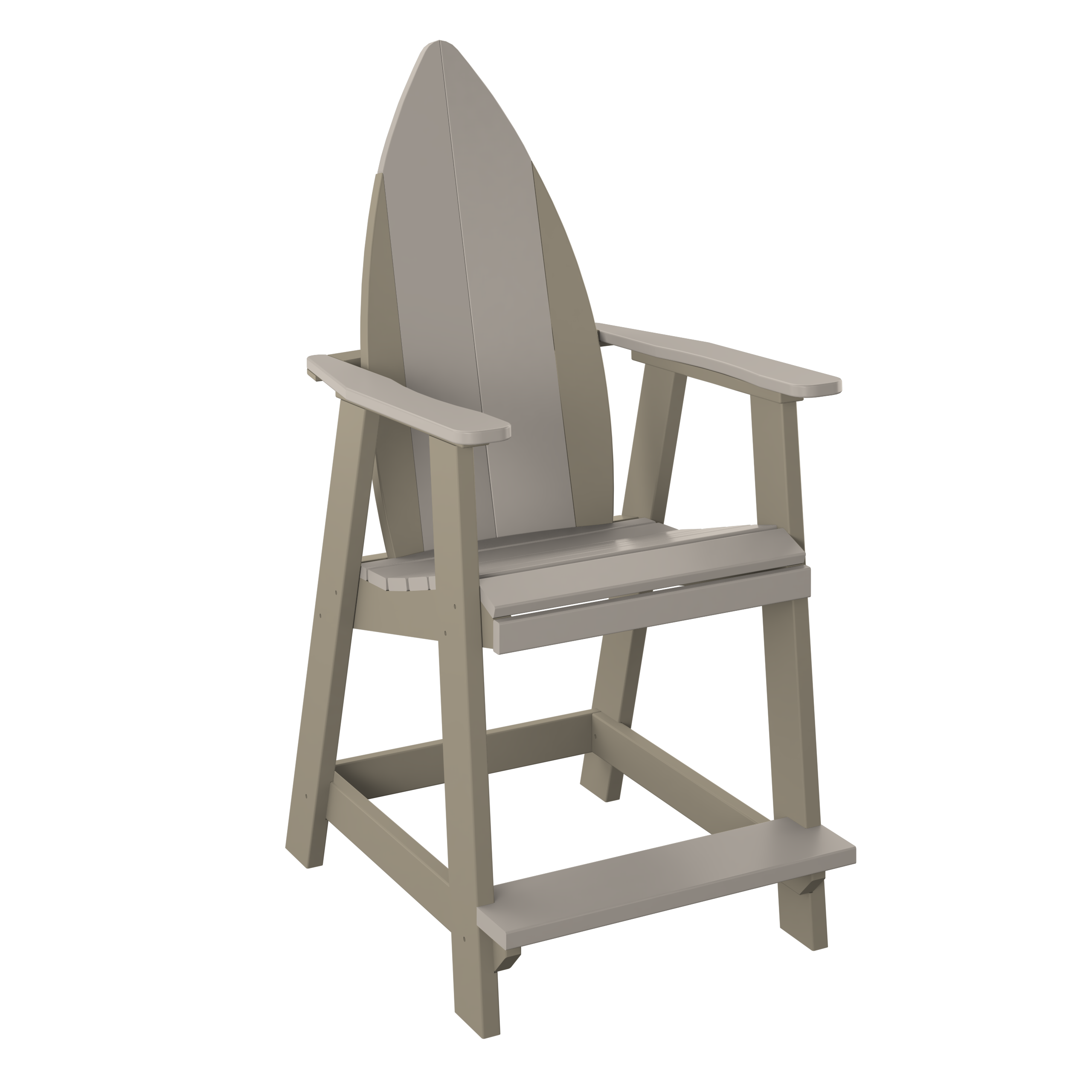 Surfboard Balcony Chair - Nose