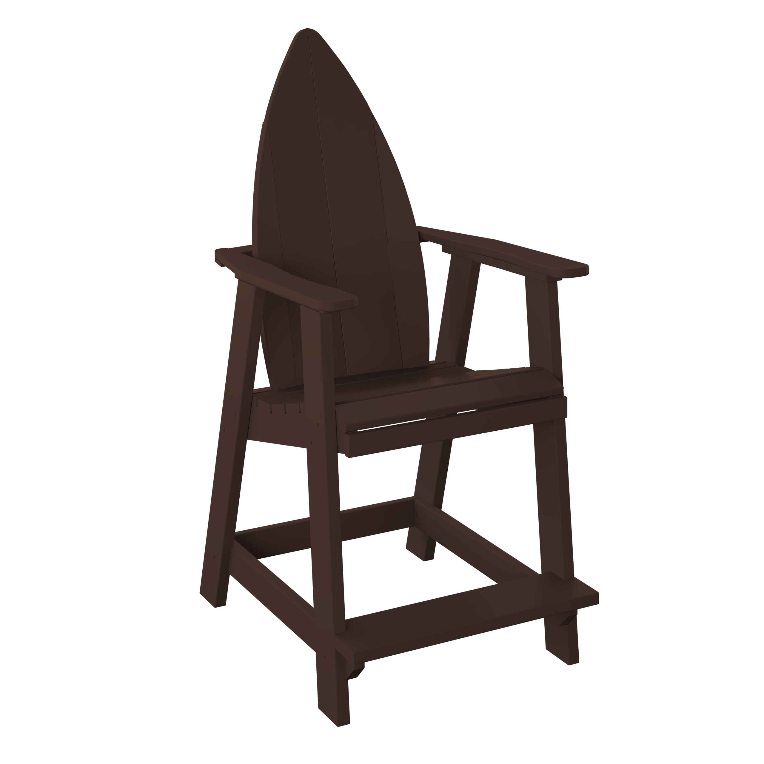 Surfboard Balcony Chair - Nose