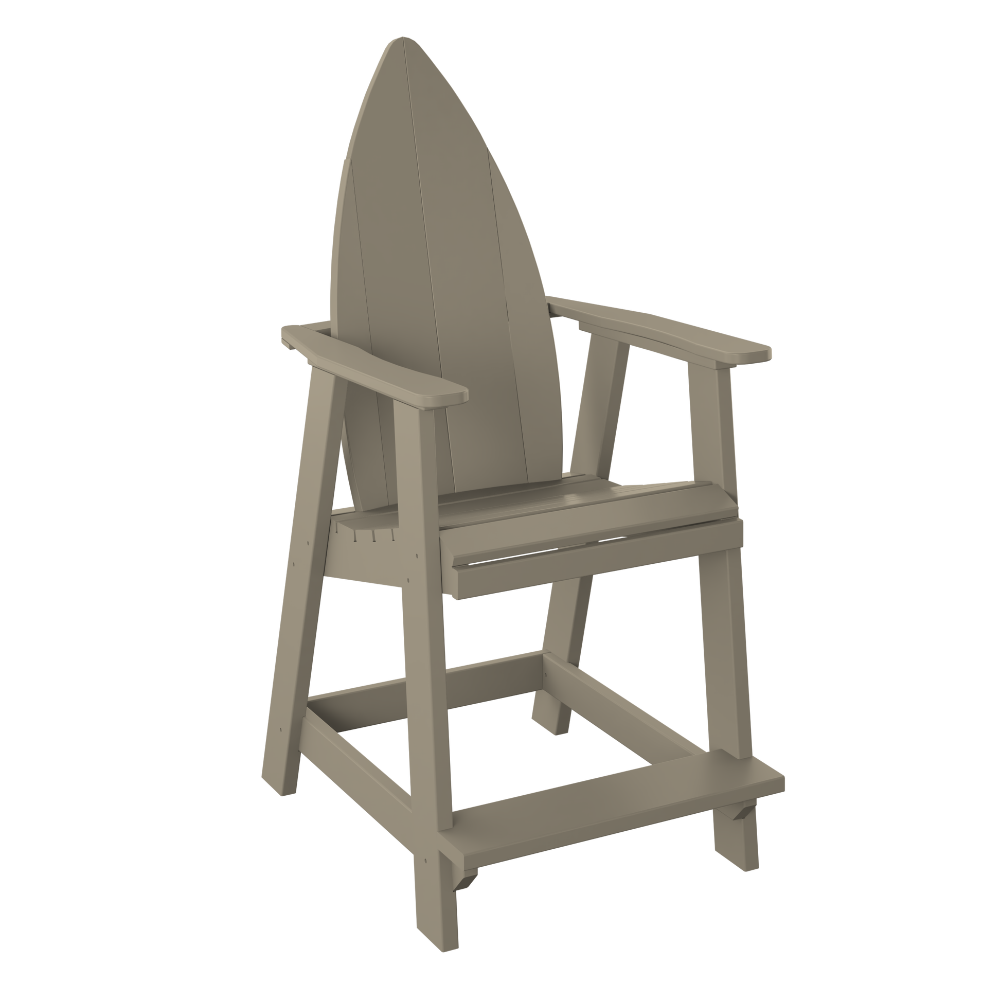 Surfboard Balcony Chair - Nose