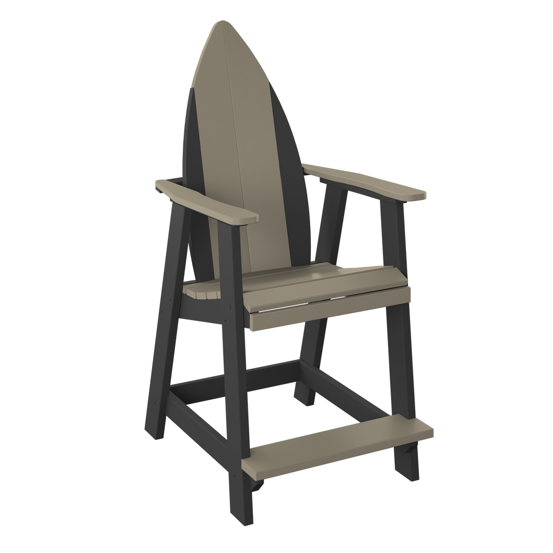 Surfboard Balcony Chair - Nose