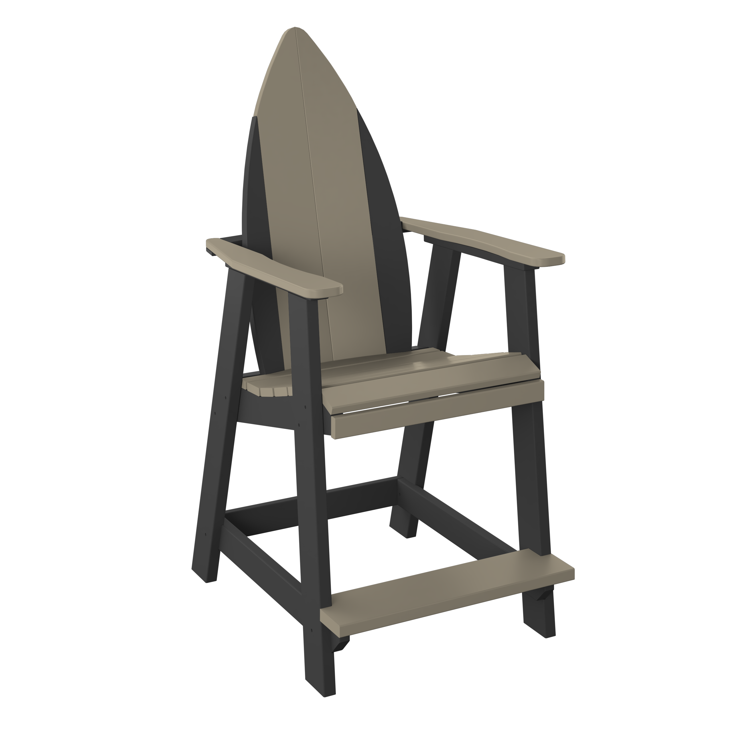 Surfboard Balcony Chair - Nose