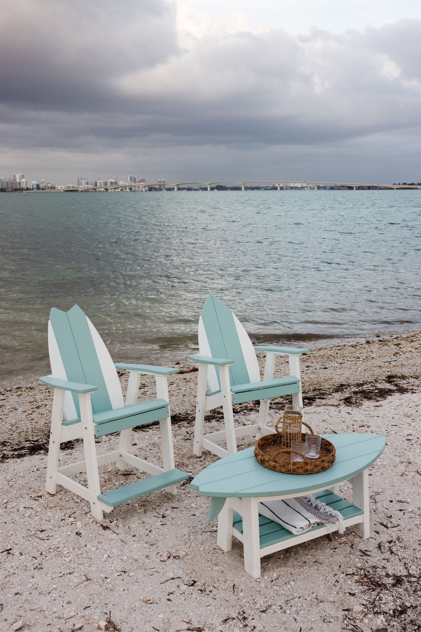Surfboard Balcony Chair - Nose