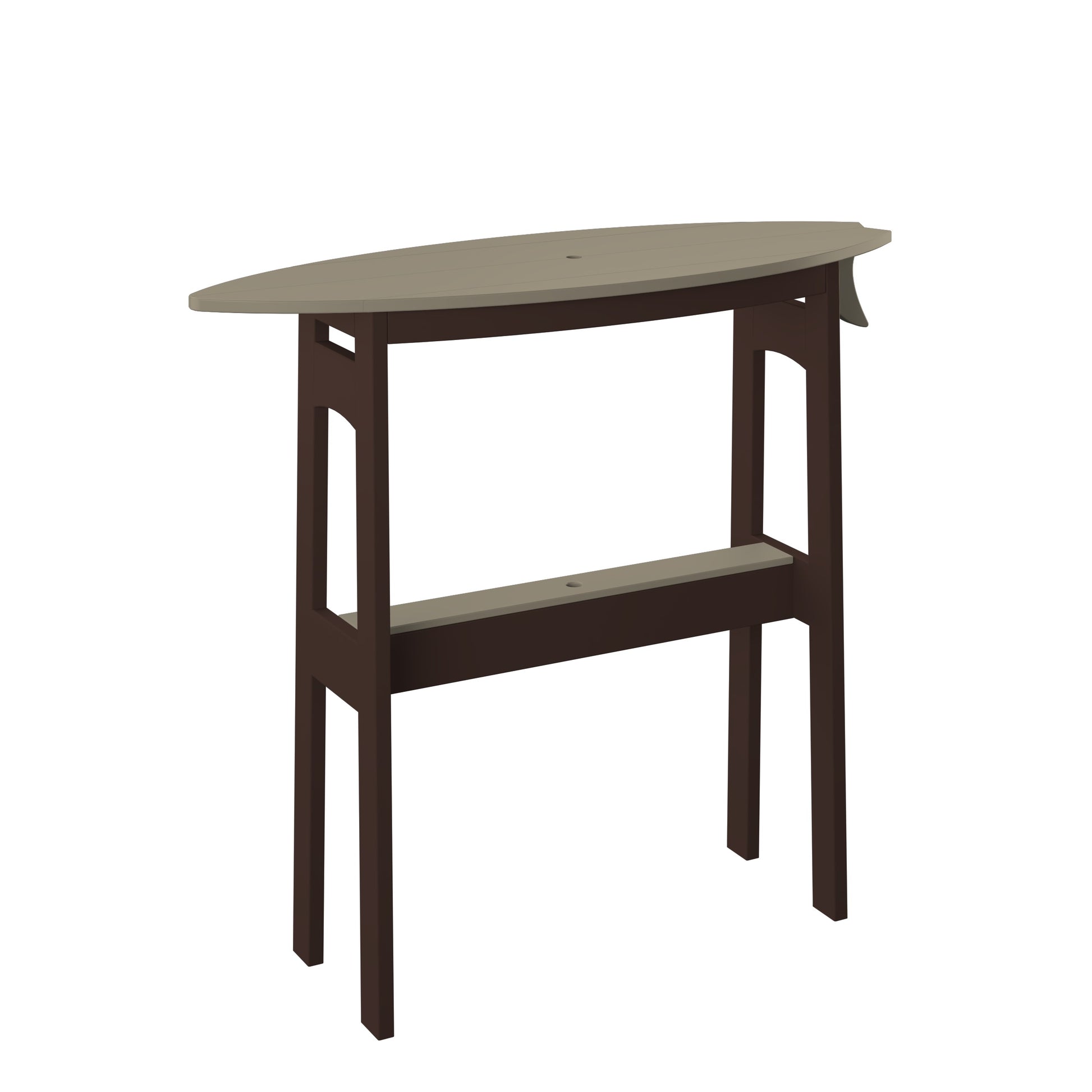 48" Surfboard Table - Bar Height