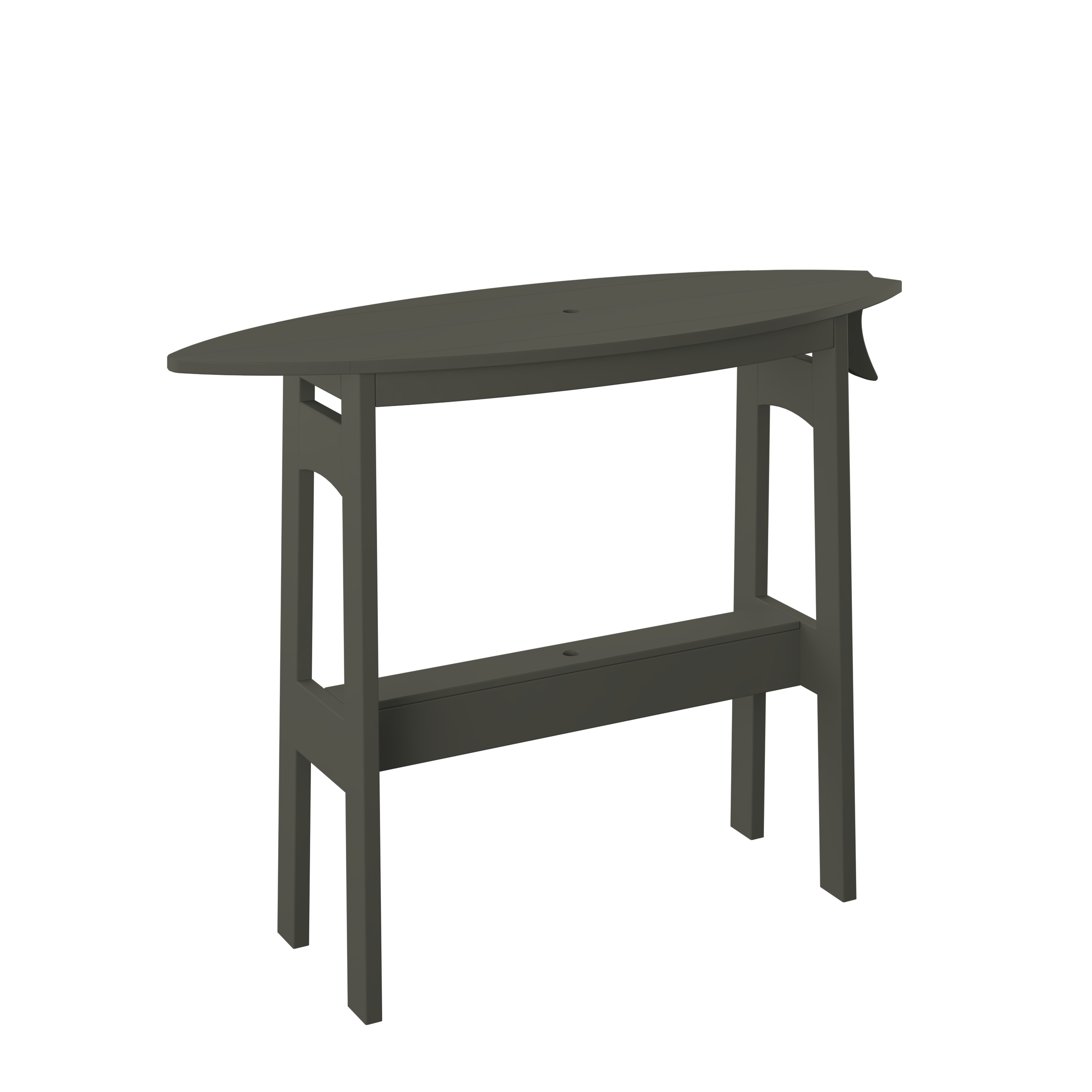 48" Surfboard Table - Counter Height