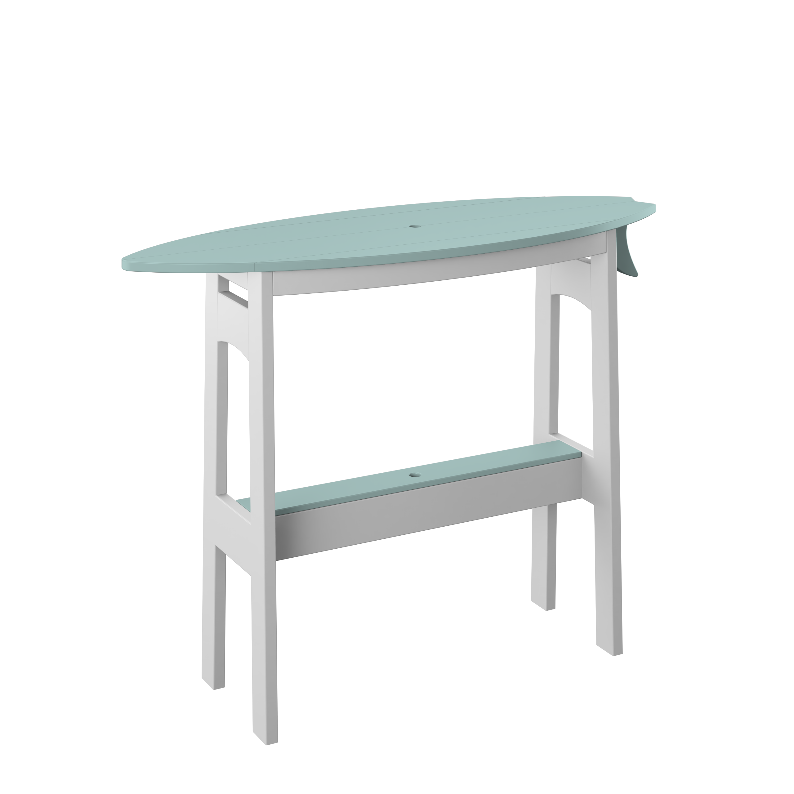 48" Surfboard Table - Dining Height