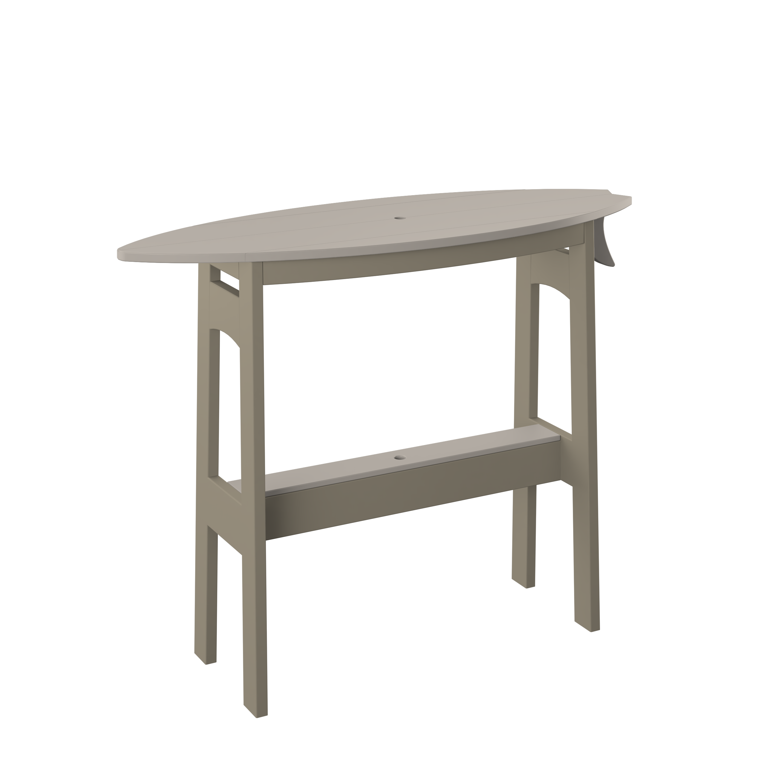 48" Surfboard Table - Bar Height