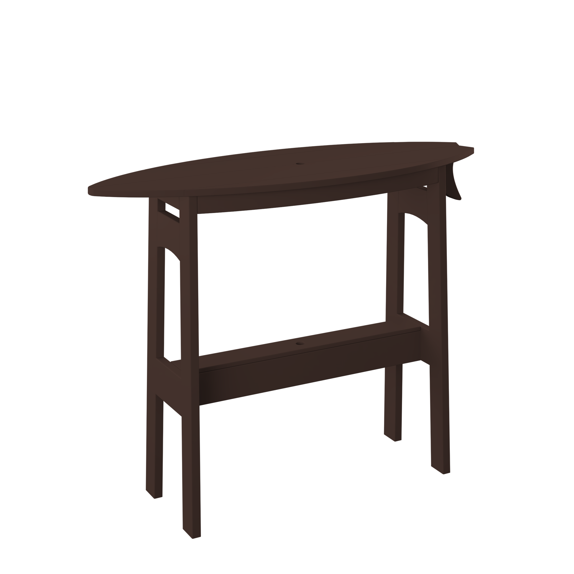 48" Surfboard Table - Counter Height