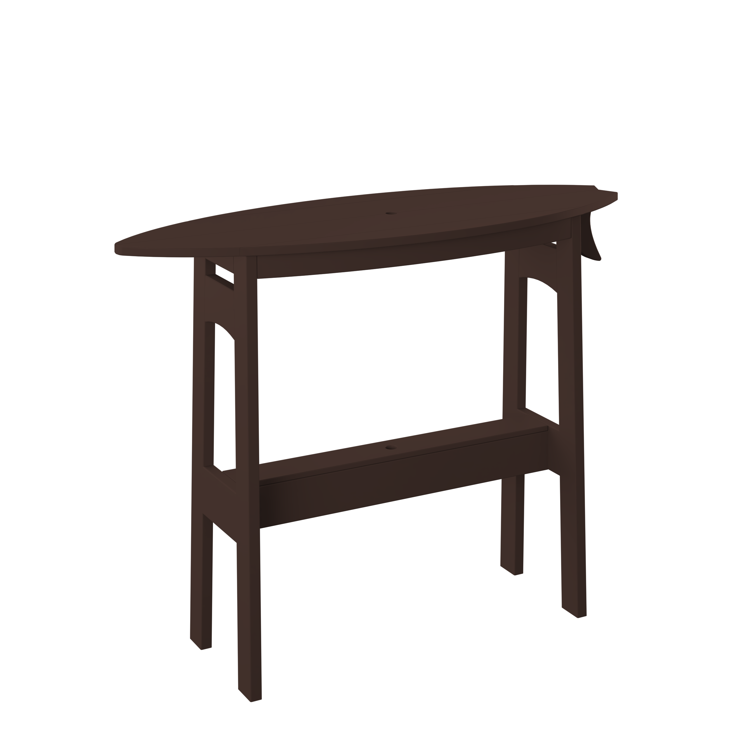 48" Surfboard Table - Counter Height