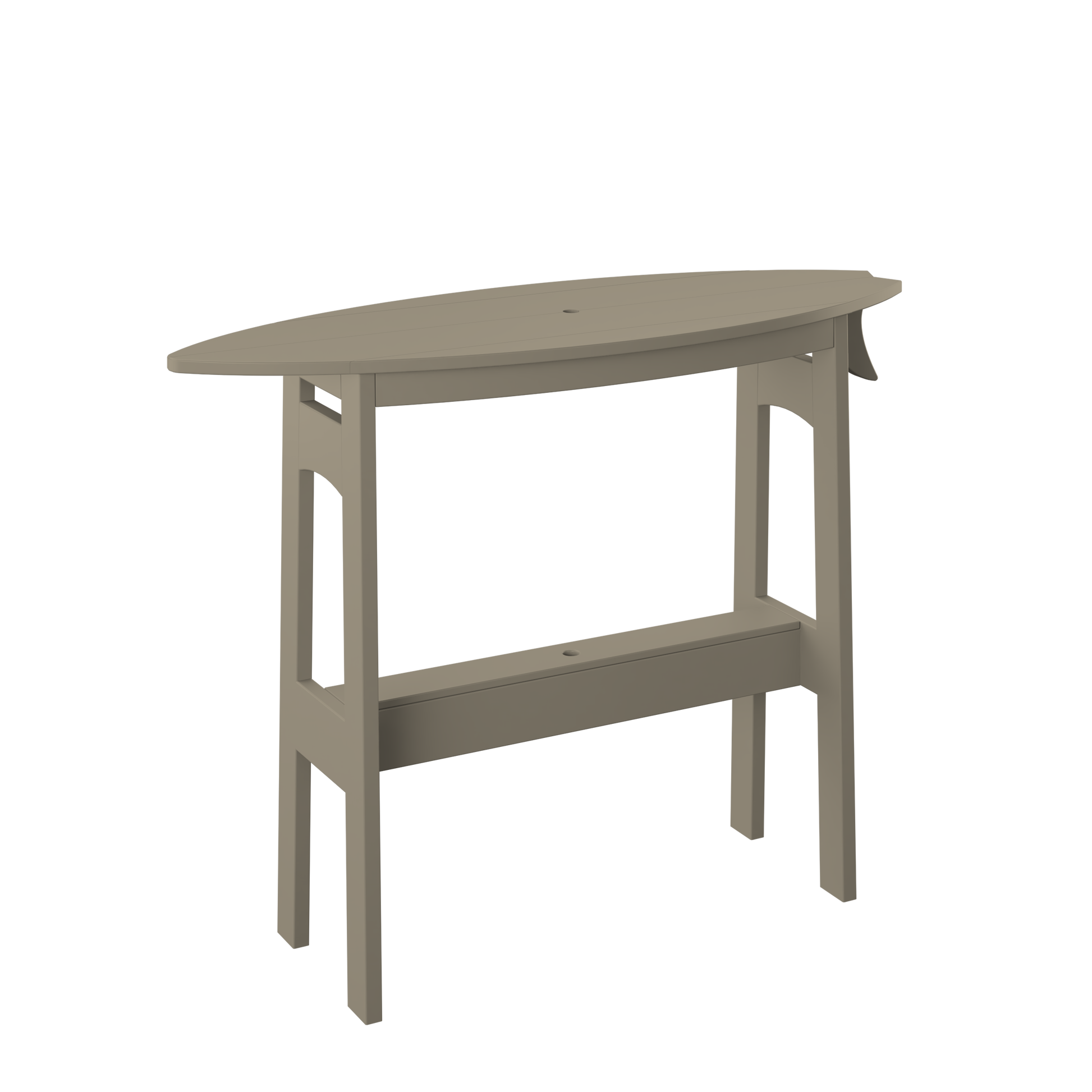 48" Surfboard Table - Counter Height