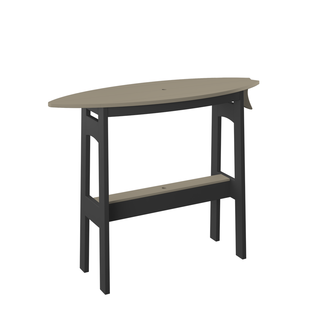 48" Surfboard Table - Dining Height
