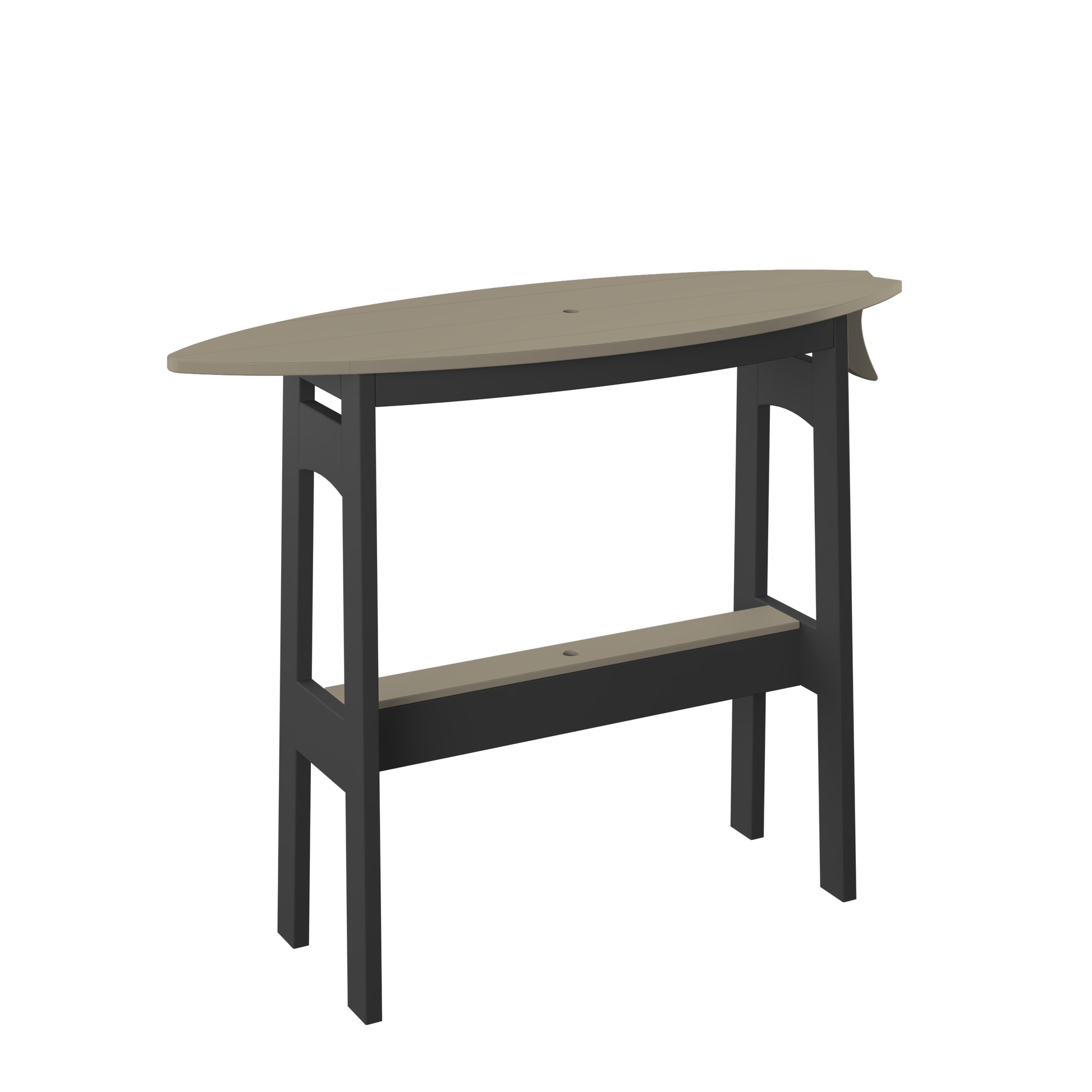 48" Surfboard Table - Dining Height