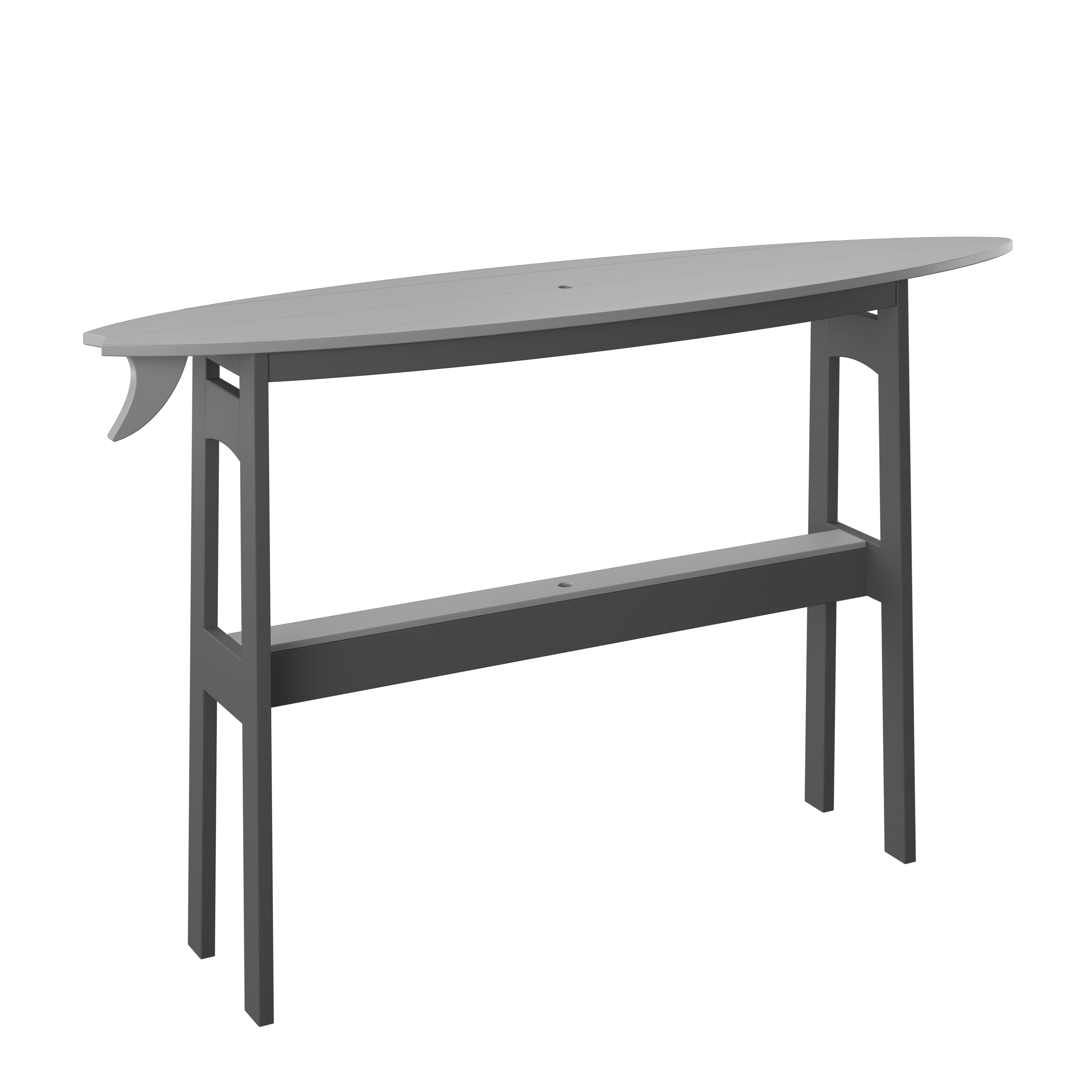 72" Surfboard Table - Counter Height