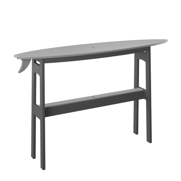 72" Surfboard Table - Counter Height