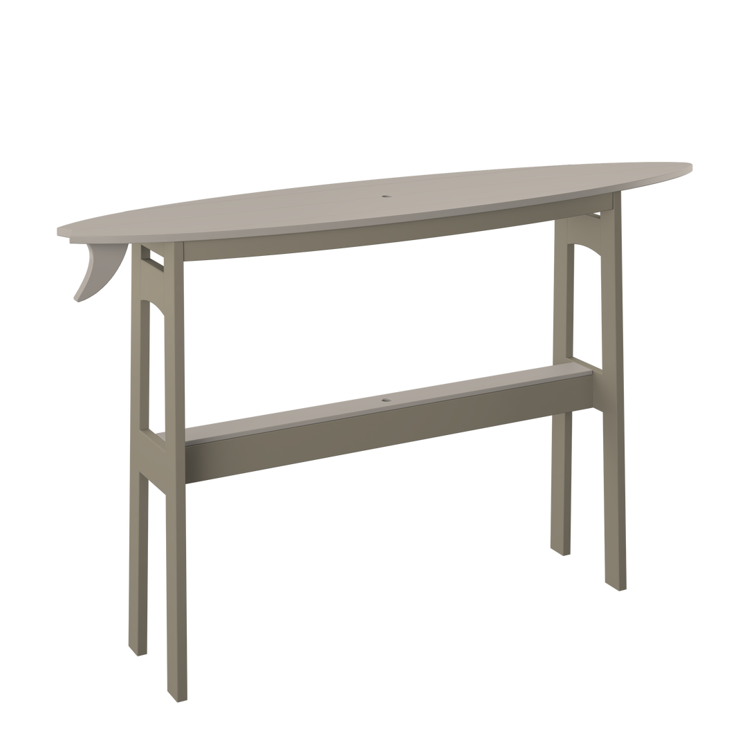 72" Surfboard Table - Counter Height