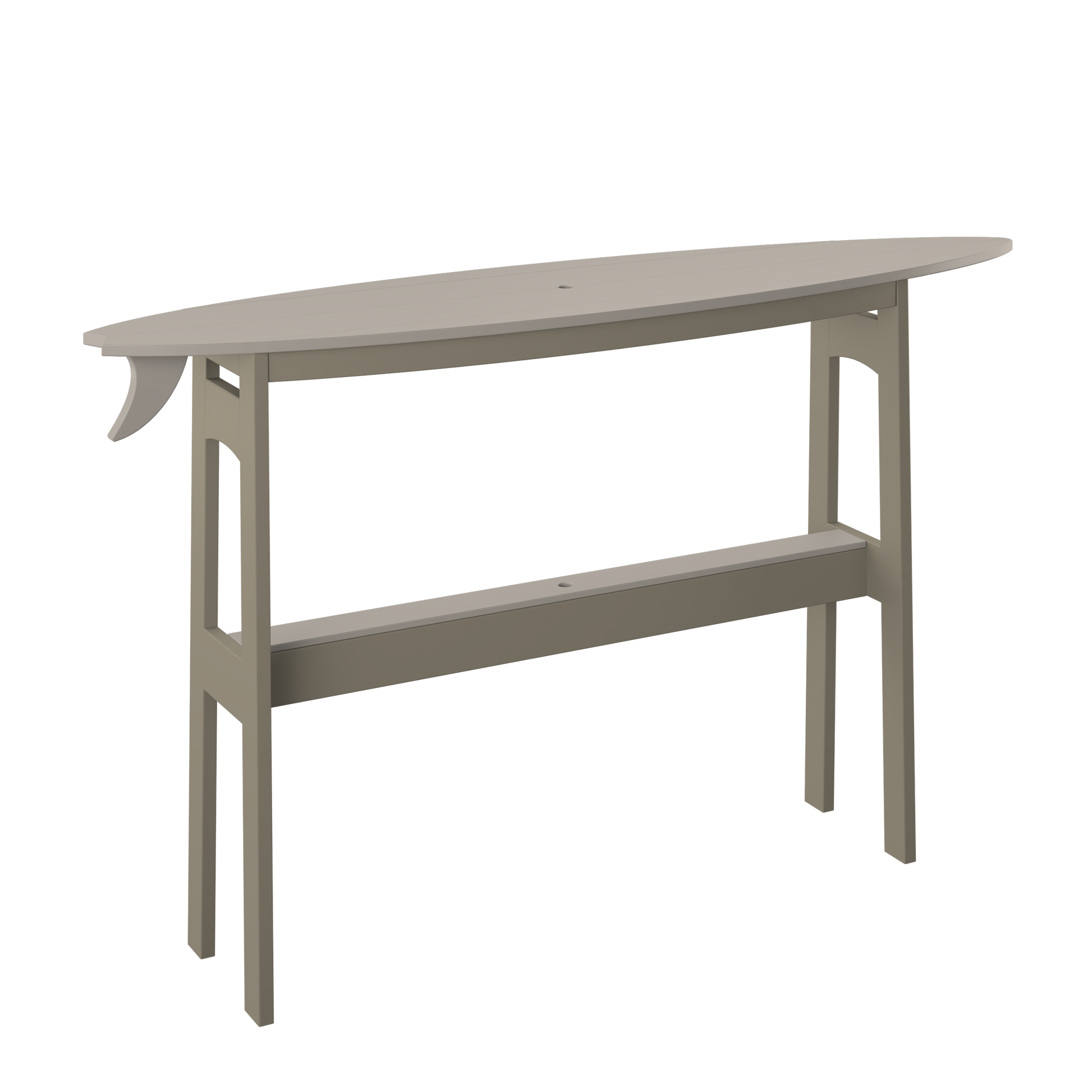 72" Surfboard Table - Counter Height