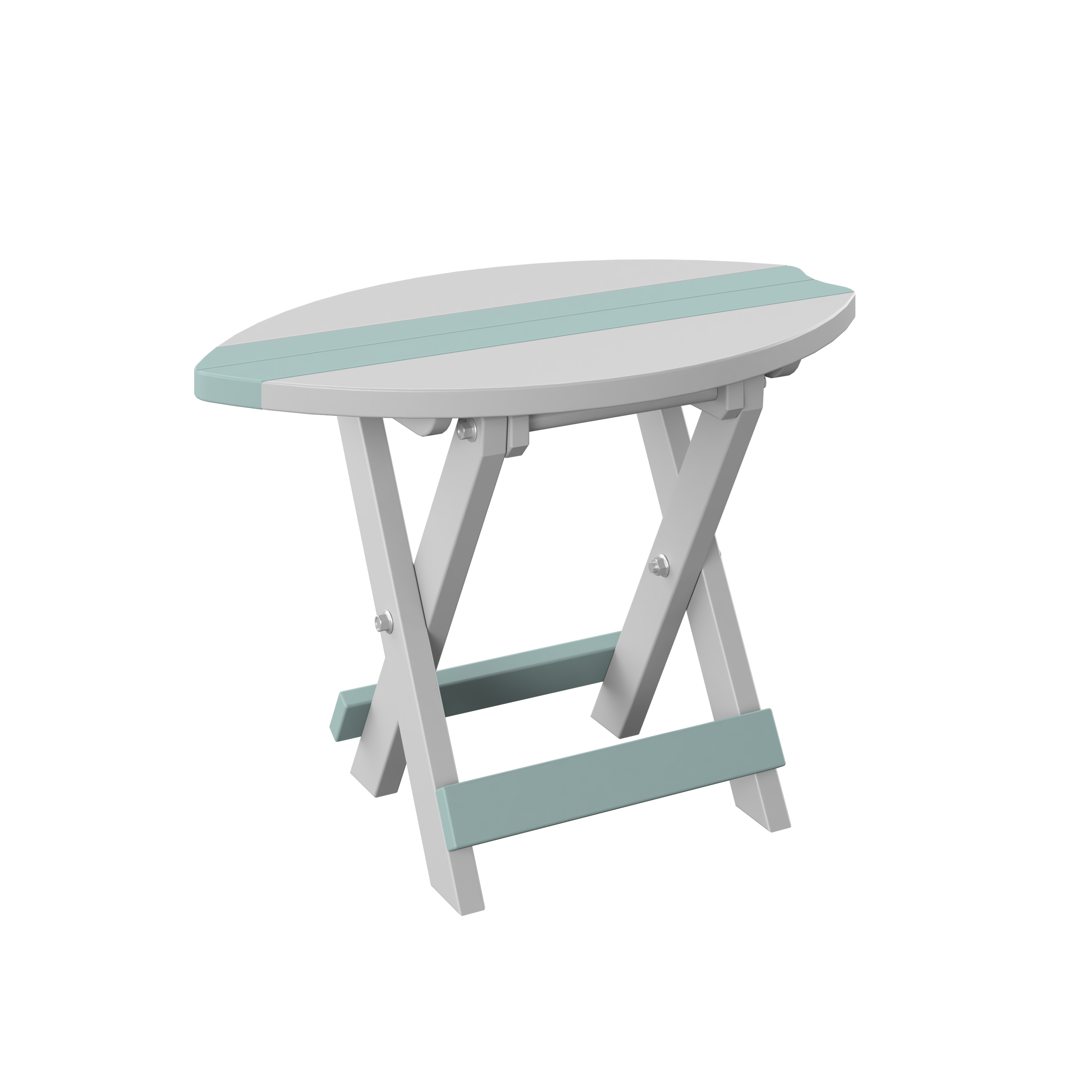 Surfboard Folding End Table
