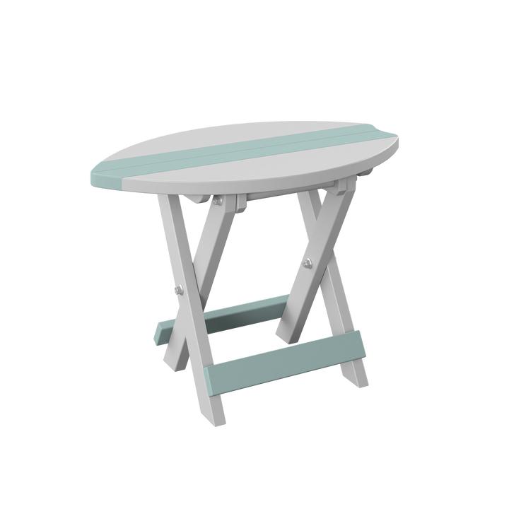 Surfboard Folding End Table