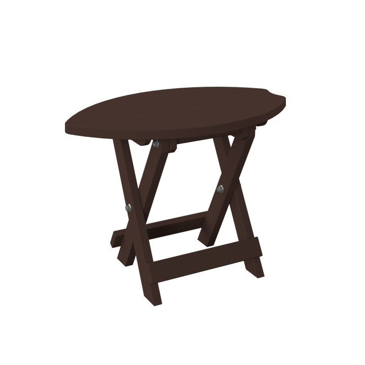 Surfboard Folding End Table