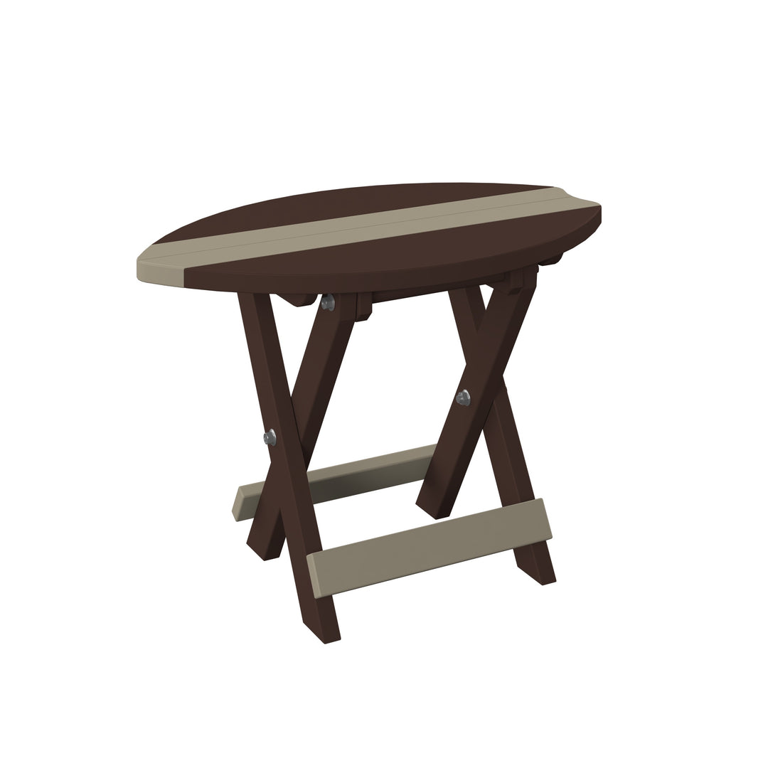 Surfboard Folding End Table