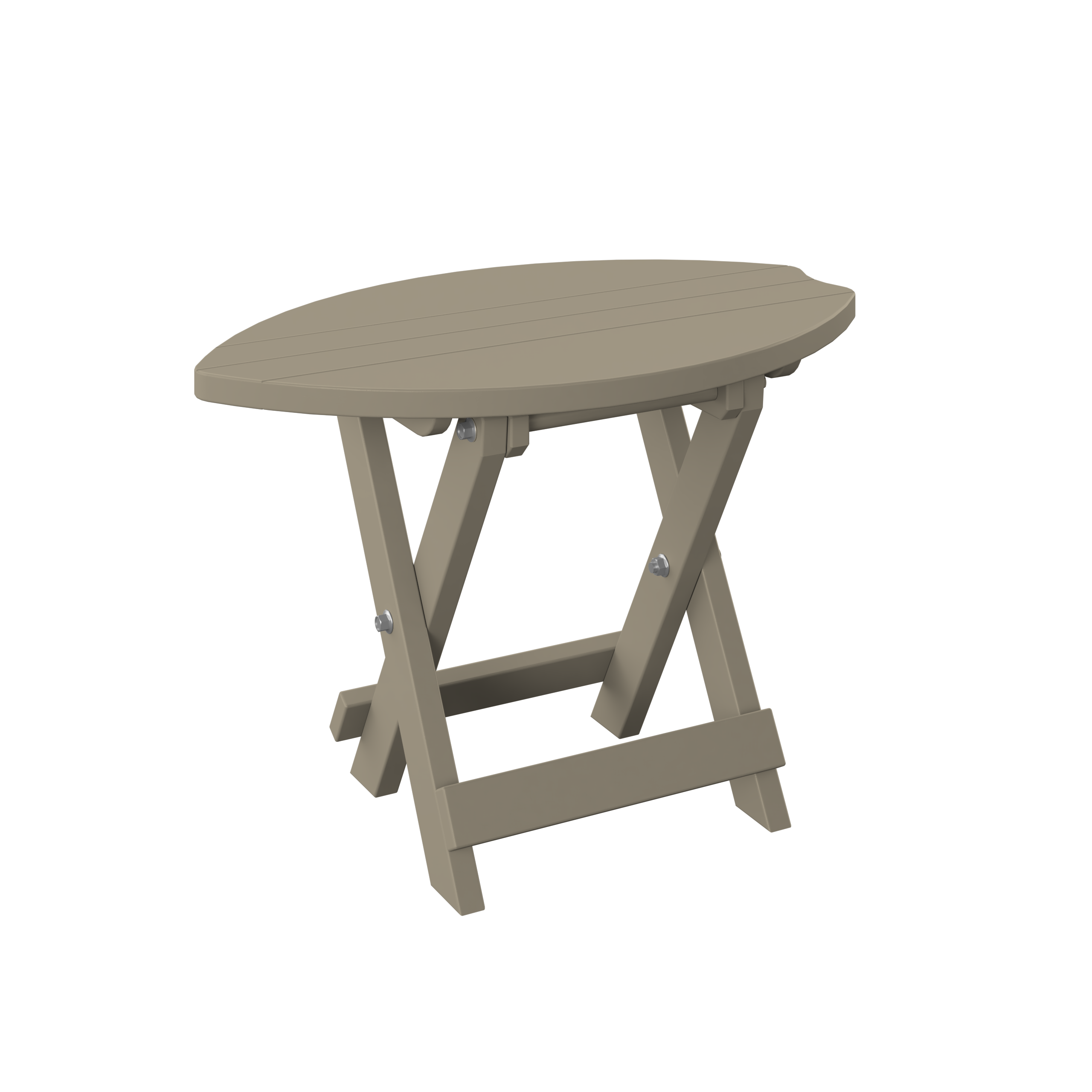 Surfboard Folding End Table
