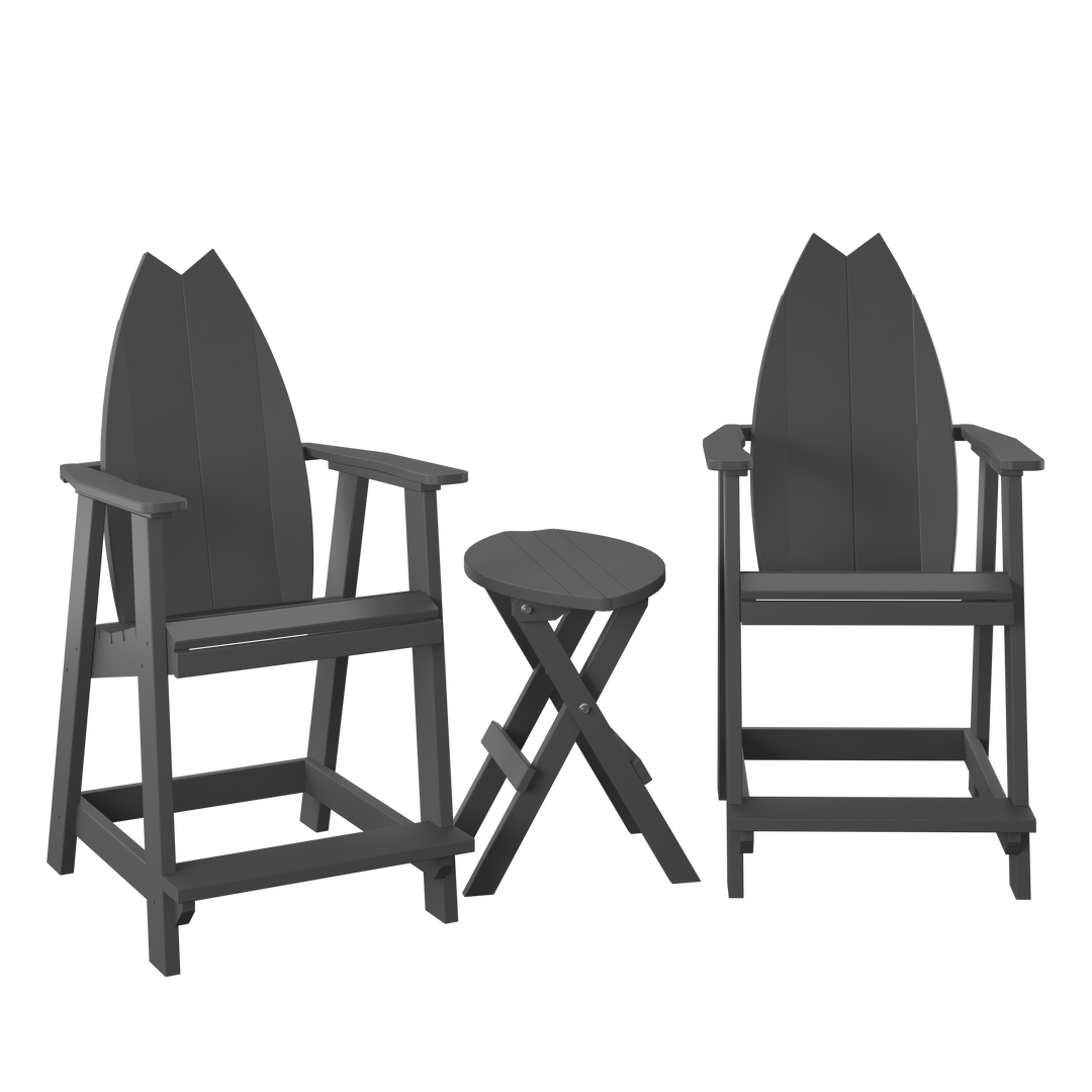 Surfboard Balcony Set