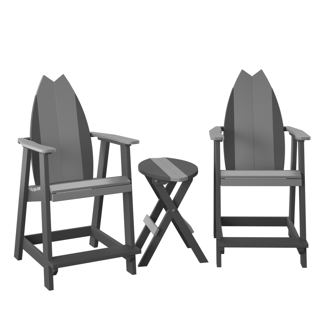 Surfboard Balcony Set