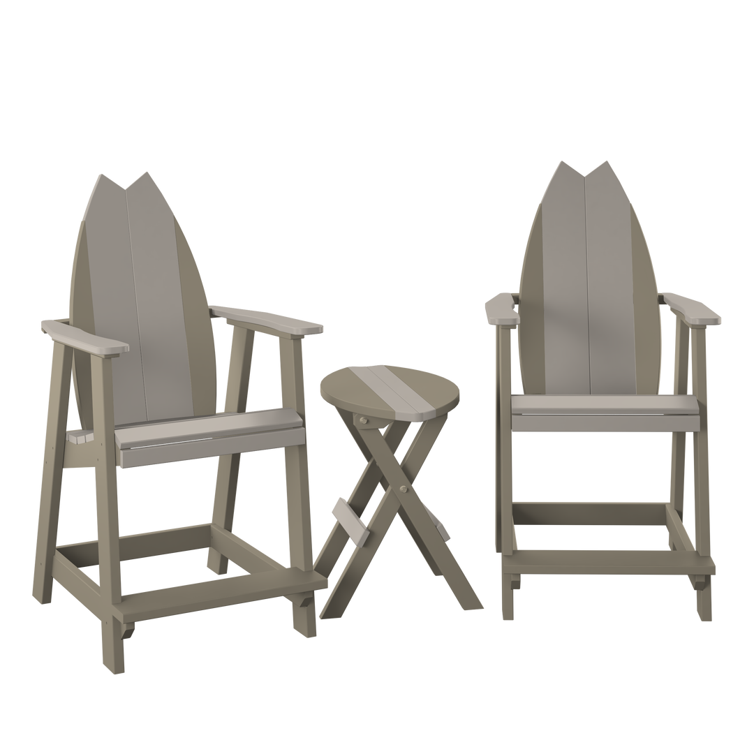 Surfboard Balcony Set