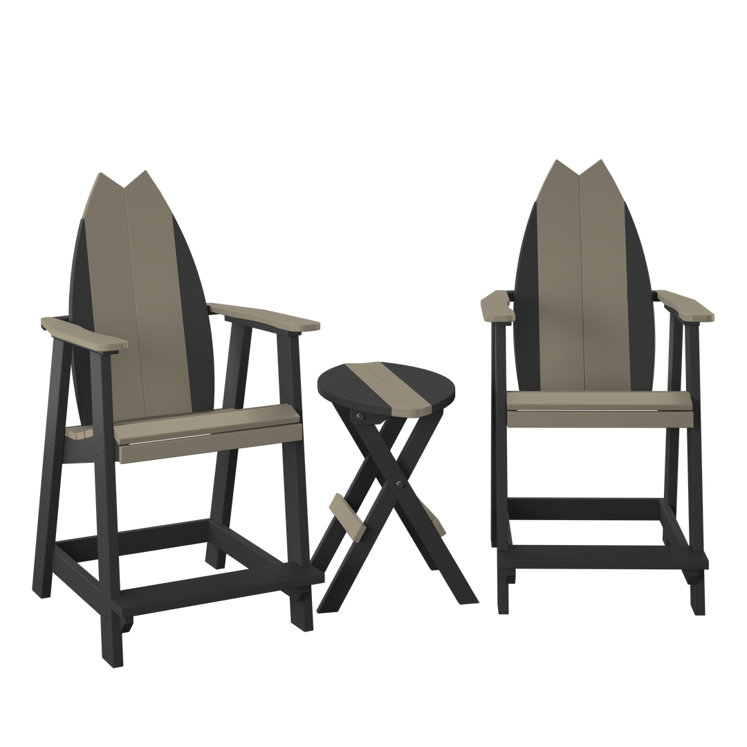 Surfboard Balcony Set