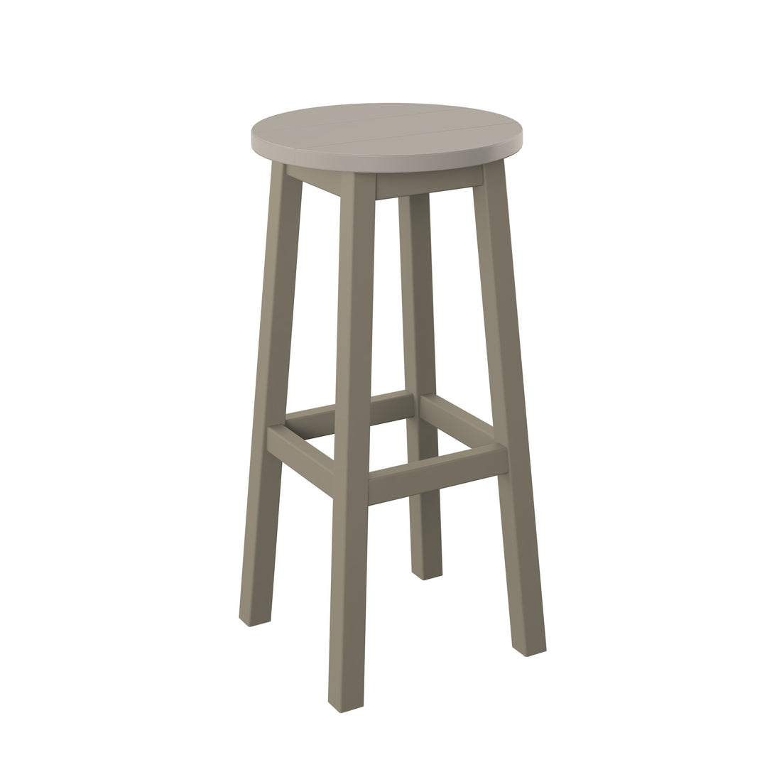Round Bar Stool - Bar Height