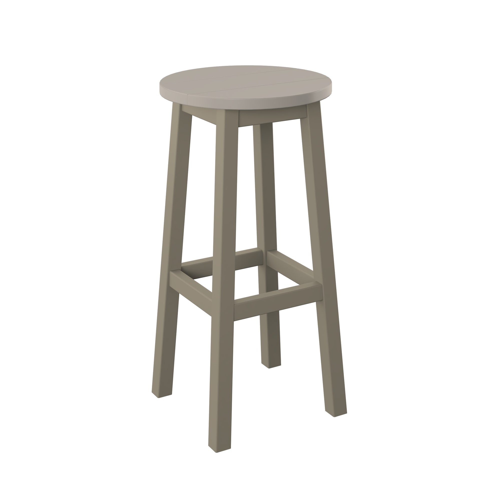 Round Bar Stool - Bar Height
