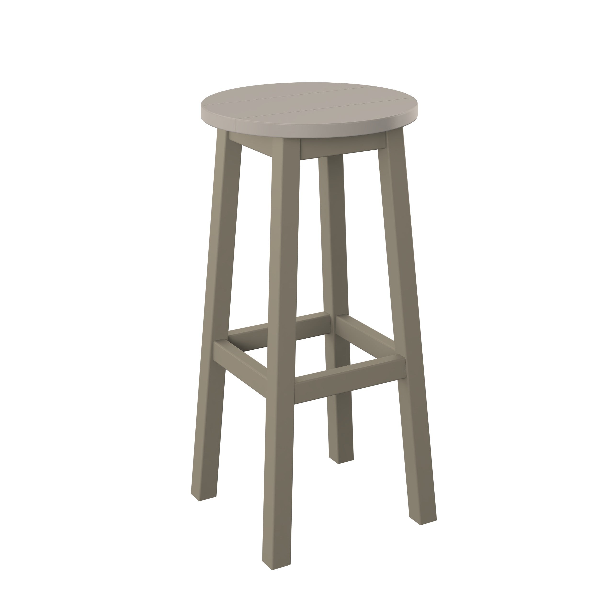 Round Bar Stool - Bar Height
