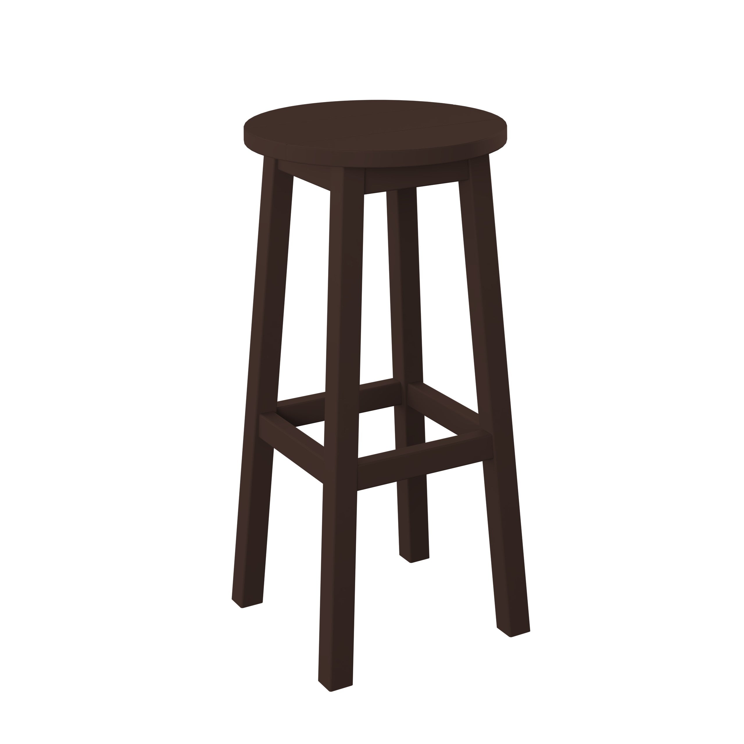 Round Bar Stool - Bar Height