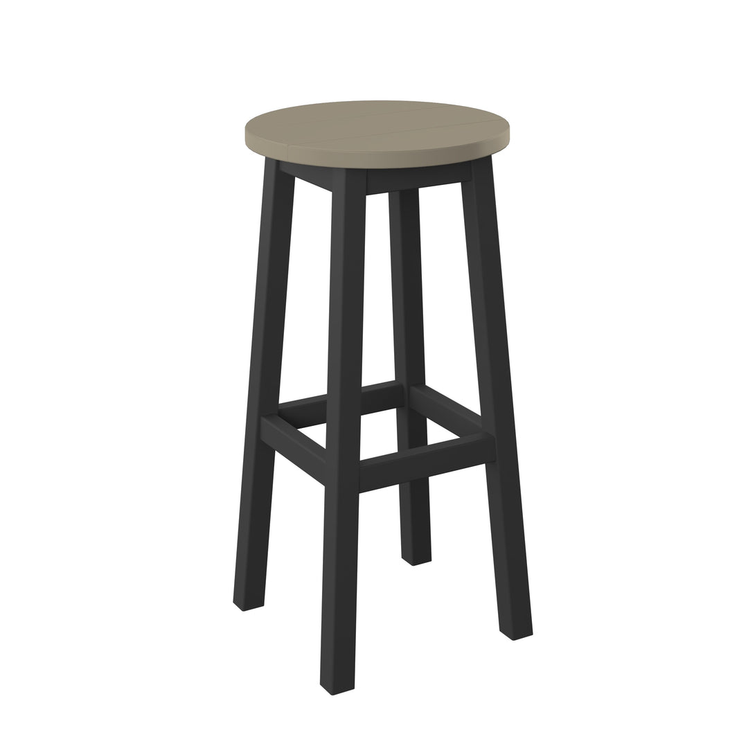 Round Bar Stool - Bar Height