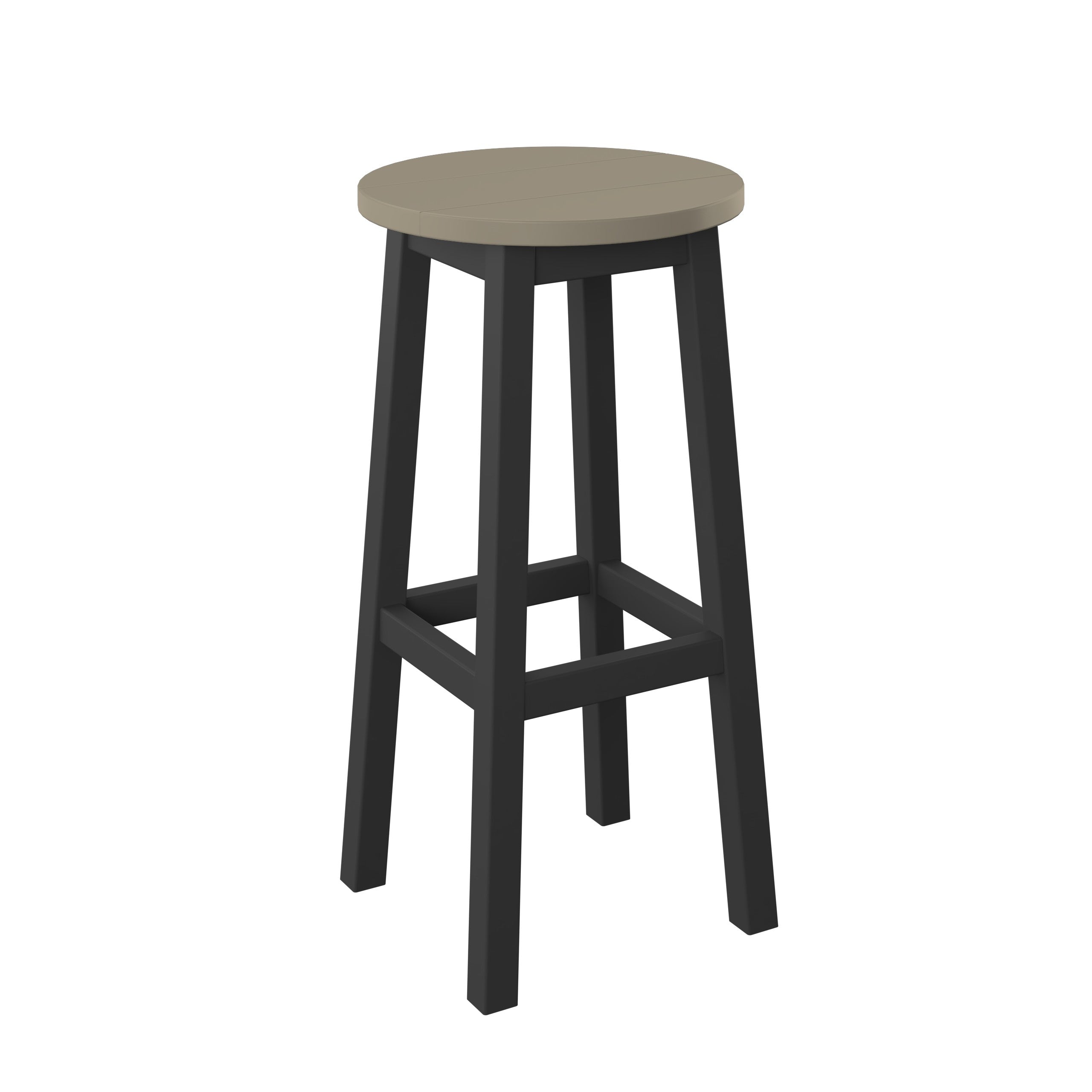 Round Bar Stool - Bar Height