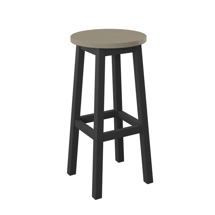 Round Bar Stool - Bar Height