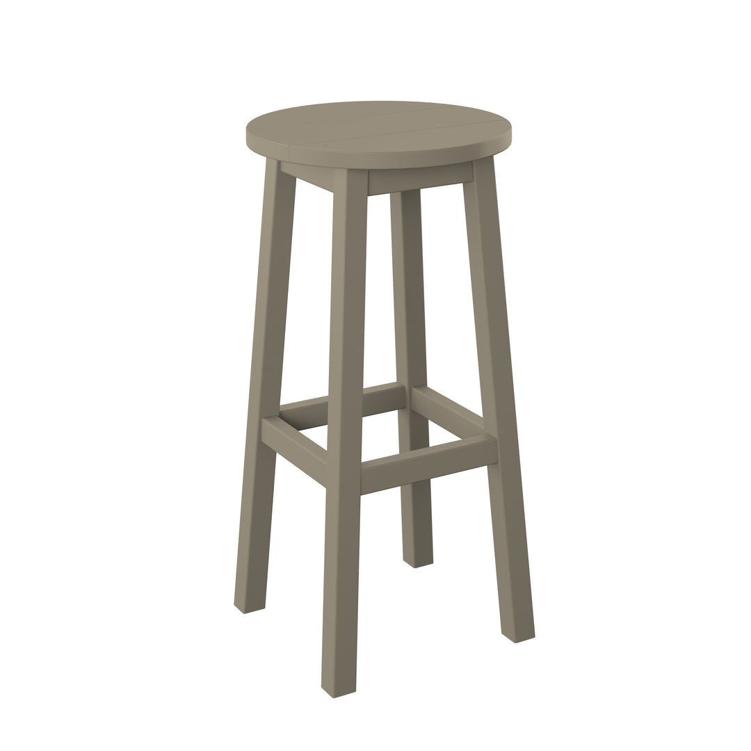 Round Bar Stool - Bar Height