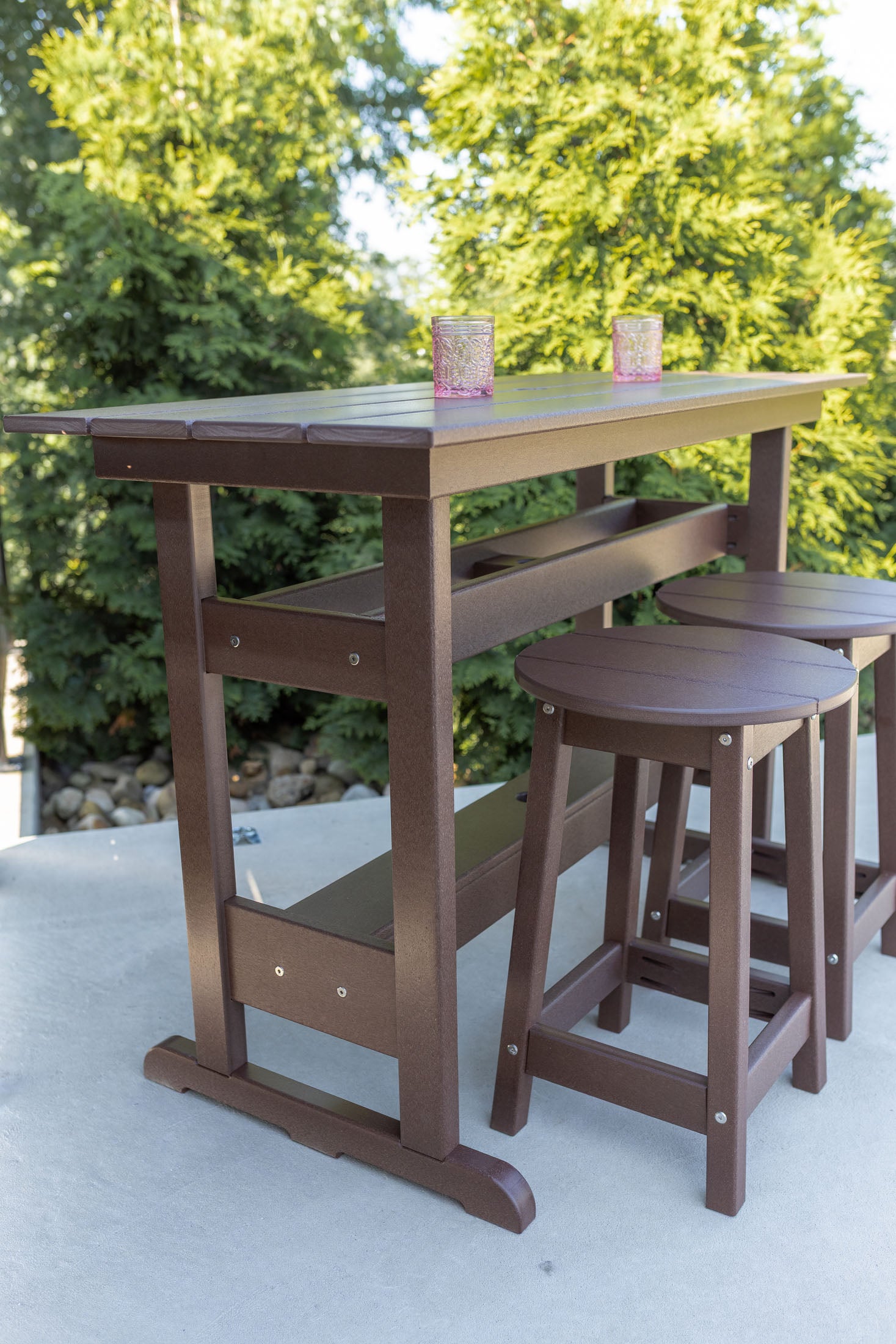 Bar Height Accessory Table