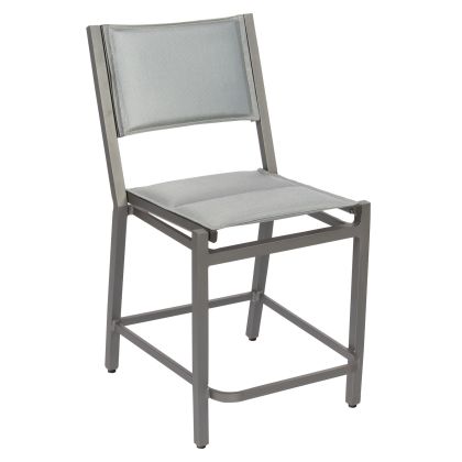 Palm Coast Padded Sling Counter Stool without Arms