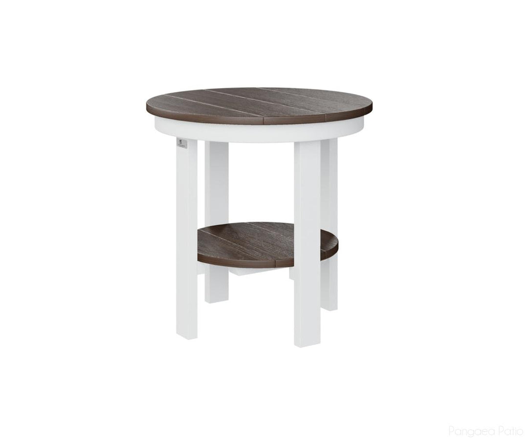 Round End Table Dining Height