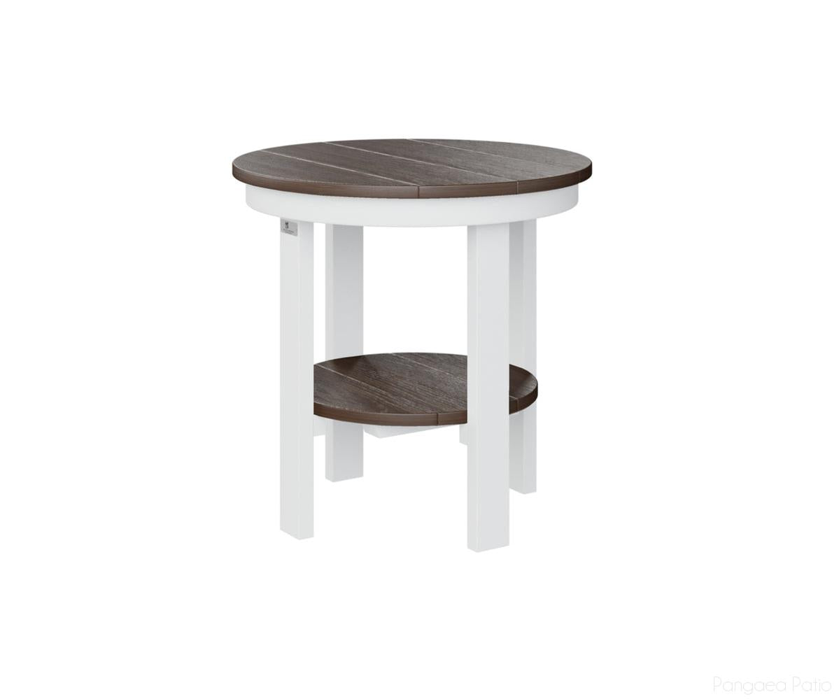 Round End Table Dining Height