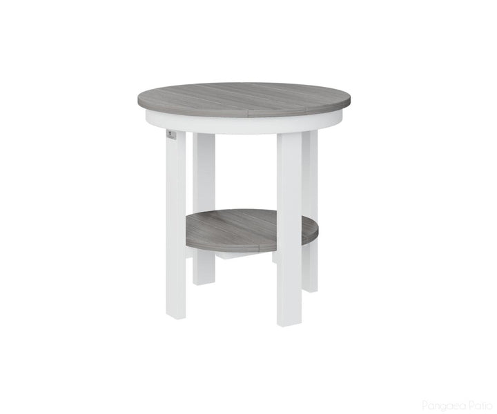 Round End Table Dining Height