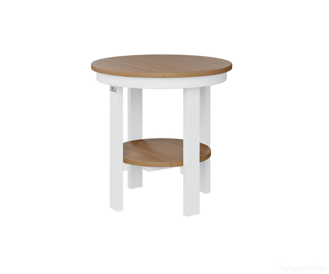 Round End Table Dining Height