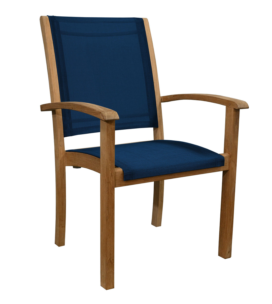 Riviera Stacking Sling Arm Chair