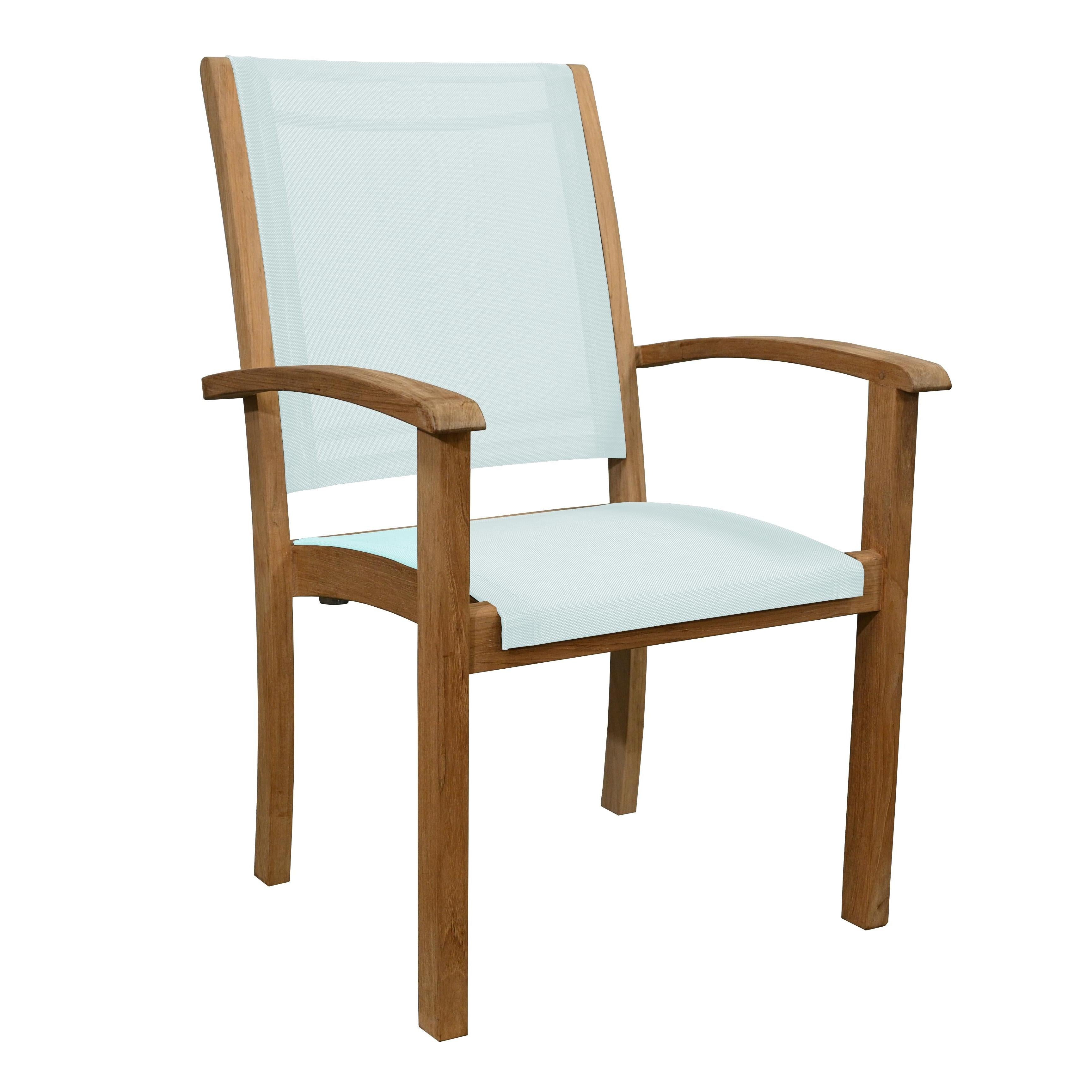 Riviera Stacking Sling Arm Chair