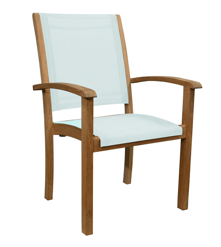 Riviera Stacking Sling Arm Chair